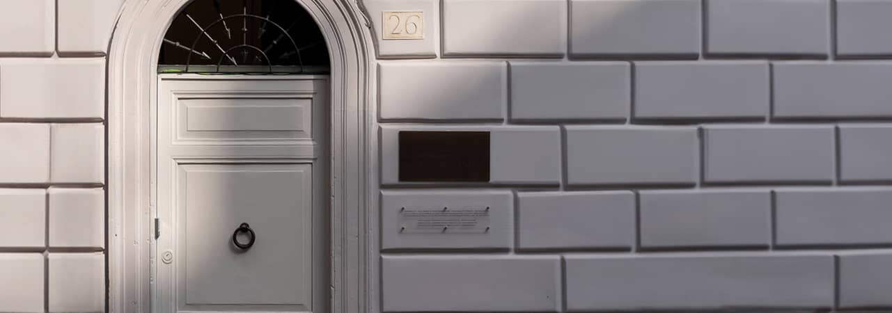 Vista esterna di Casa Guttmann a Roma